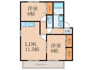 アムールの物件間取画像